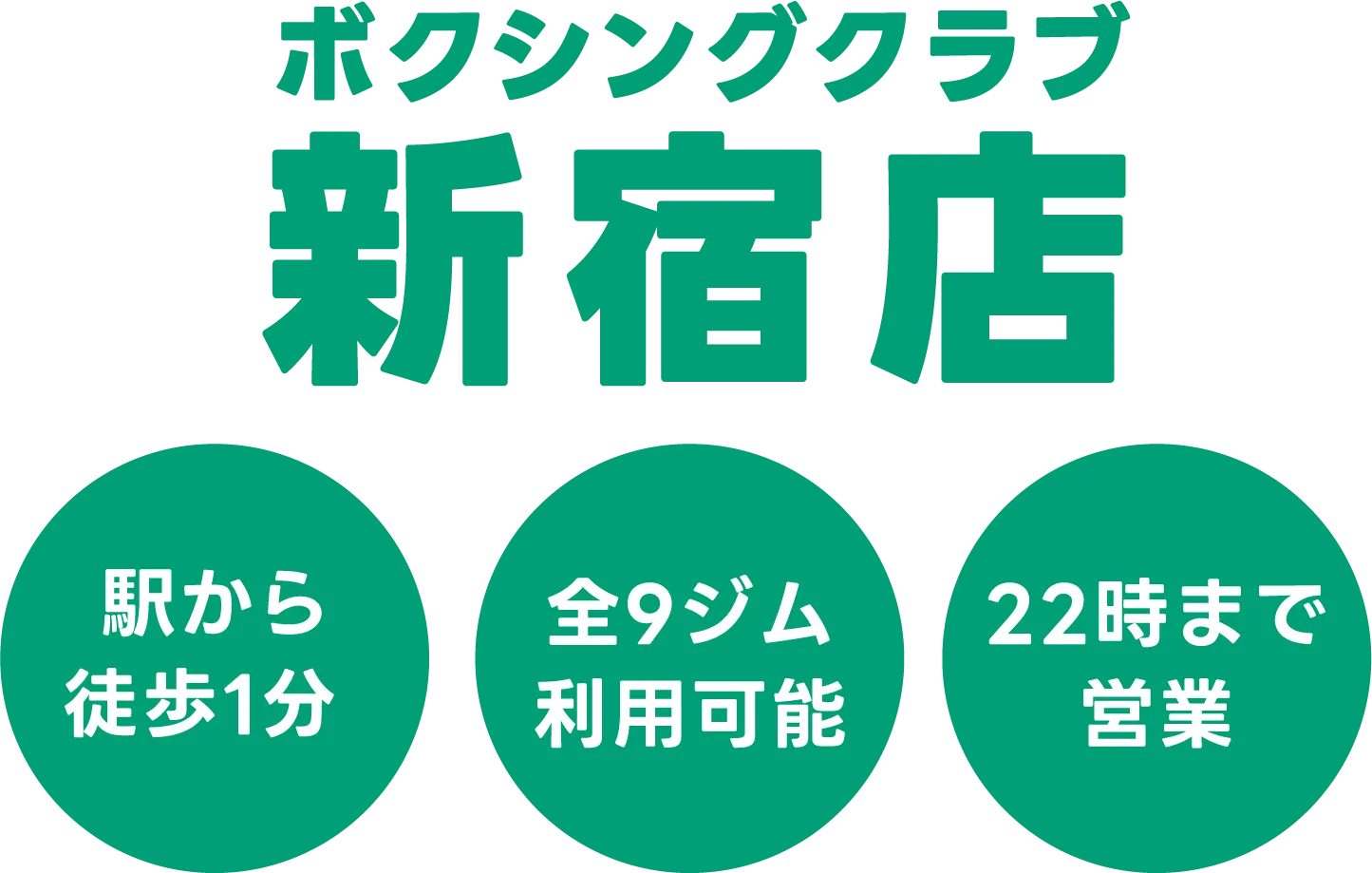 ボクシングクラブ新宿店