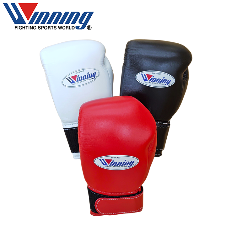 WINNING/ウイニングボクシンググローブ プロフェッショナルタイプ【12オンス マジックテープ式 MS-400-B】【BOXING CLUB  ONLINE SHOP】