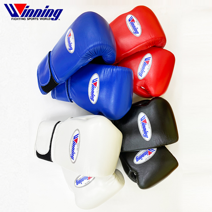ウイニング ボクシンググローブ 14oz ブルー ハード - ボクシング